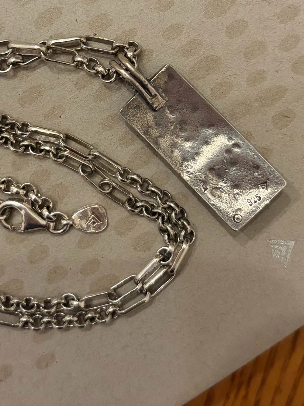 Vintage Silpada Sterling Silver and Labradorite Pendant “Timeless” Necklace - Picture 3 of 16